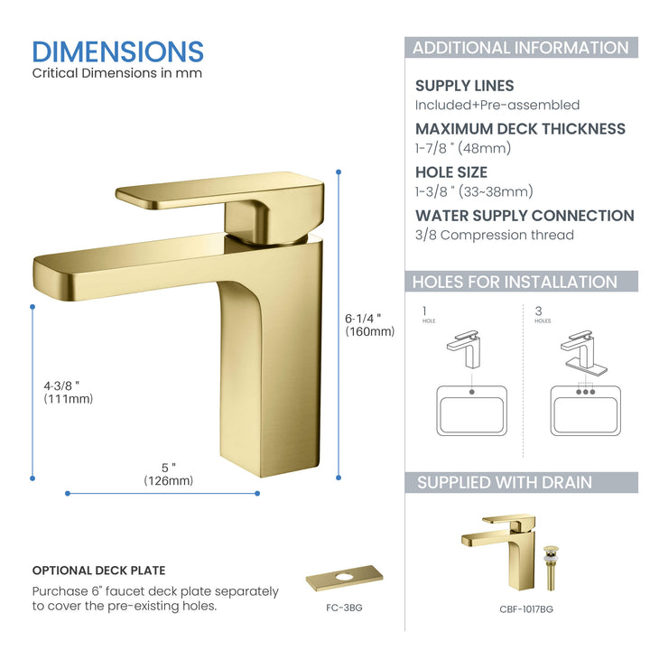 Fusion Single-Handle Bathroom Faucet