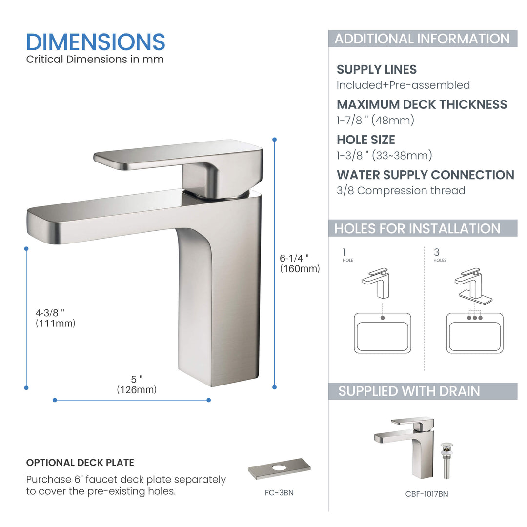 Fusion Single-Handle Bathroom Faucet