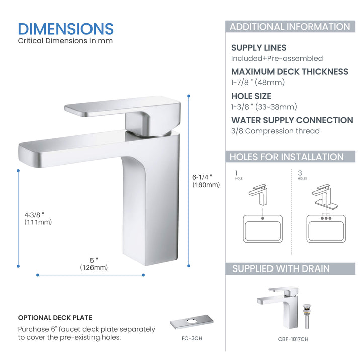 Fusion Single-Handle Bathroom Faucet