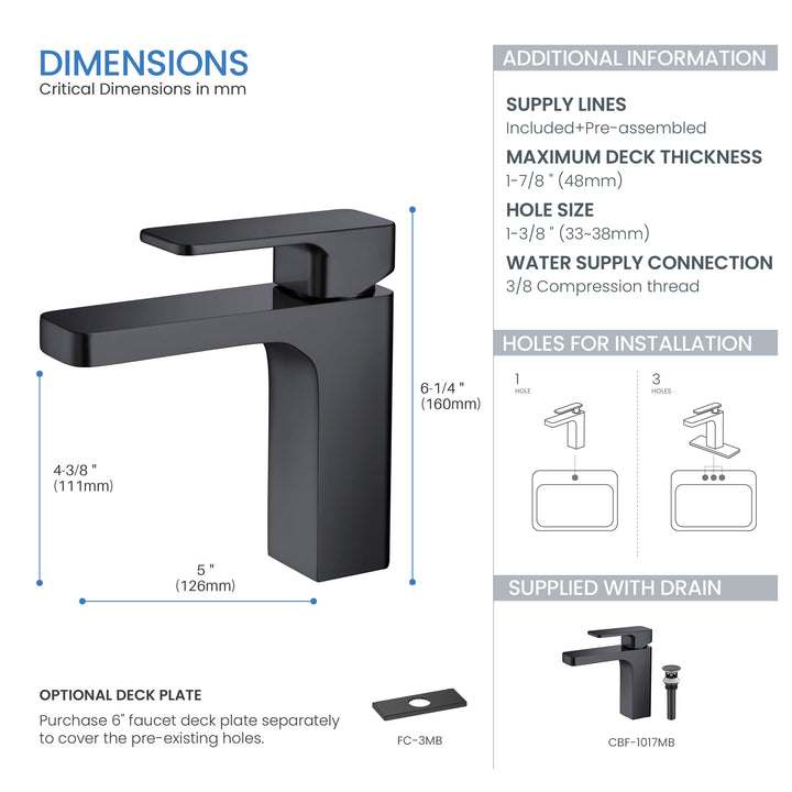 Fusion Single-Handle Bathroom Faucet