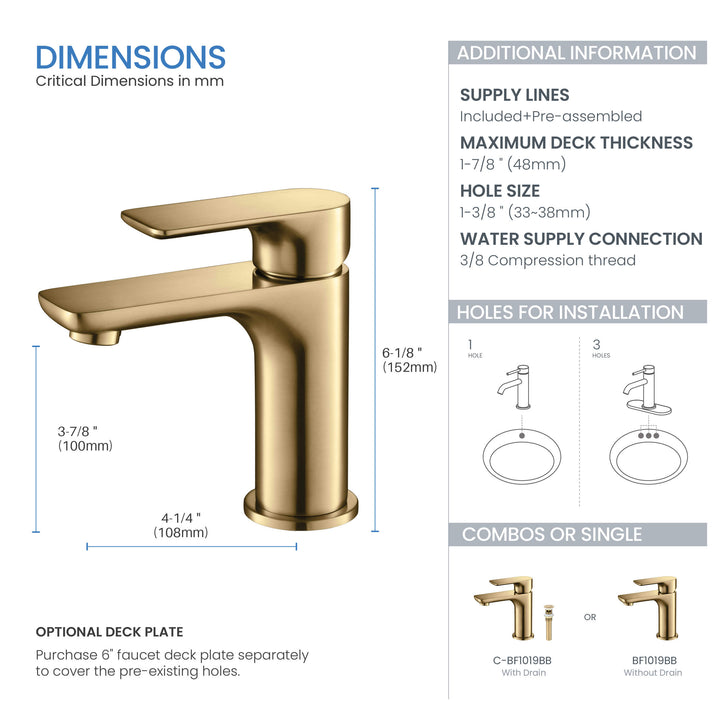 Austin Single-Handle Bathroom Faucet