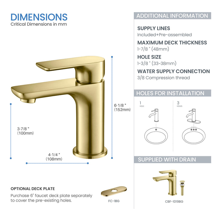 Austin Single-Handle Bathroom Faucet