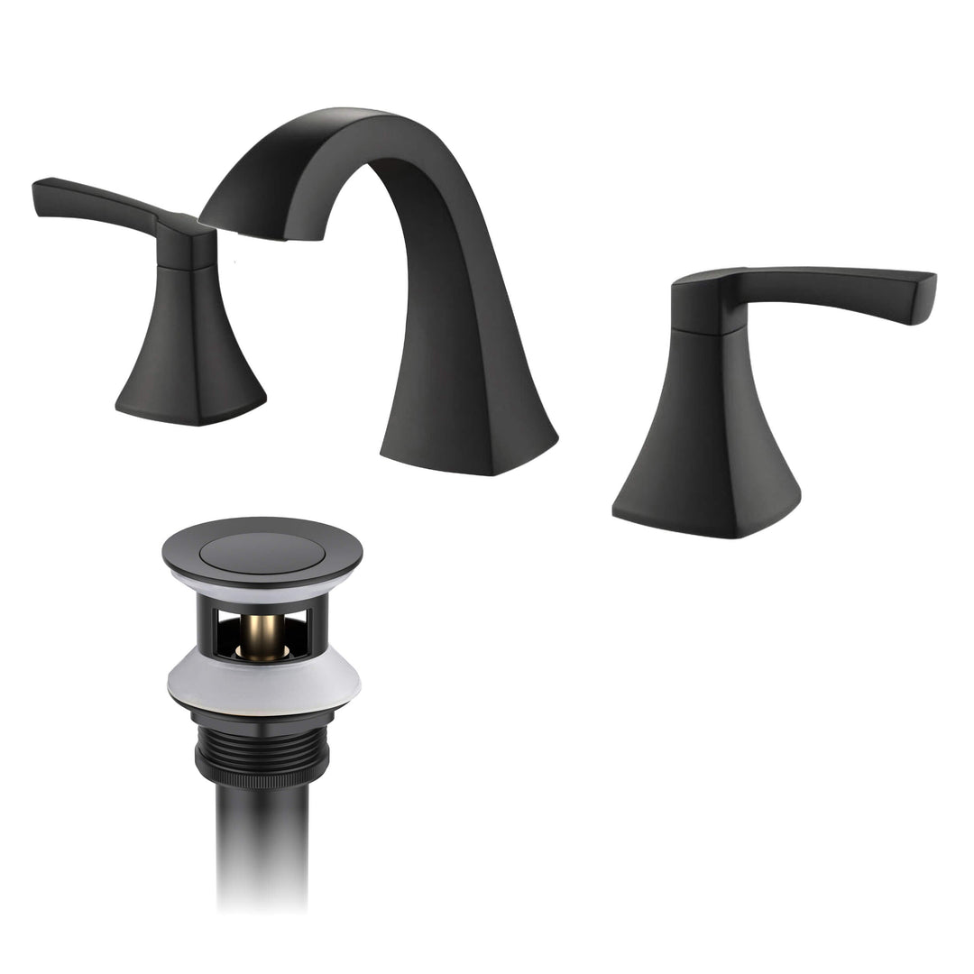 Vermont Two-Handle 8" Widespread Bathroom Faucet