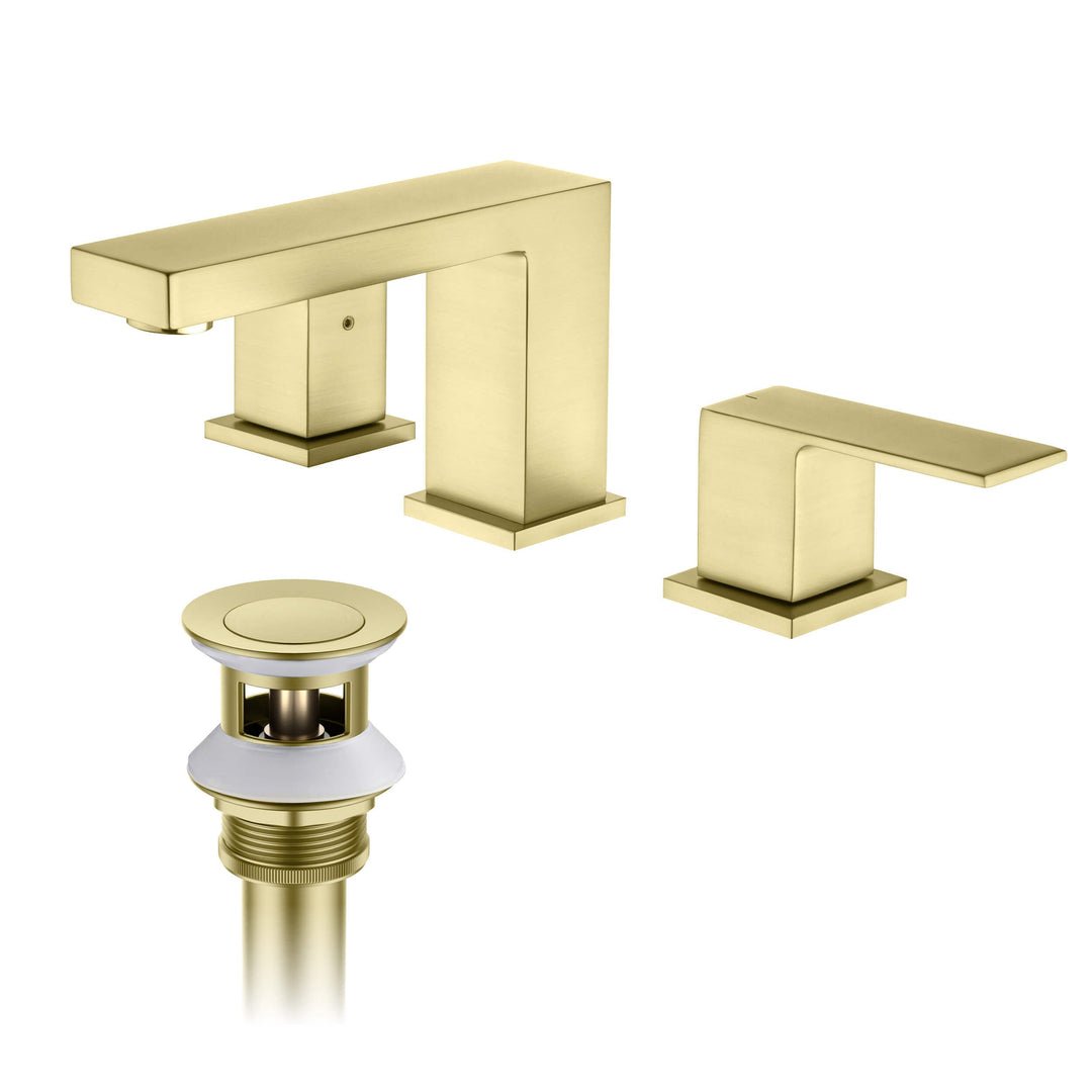 Quadra 8" Widespread Bathroom Faucet