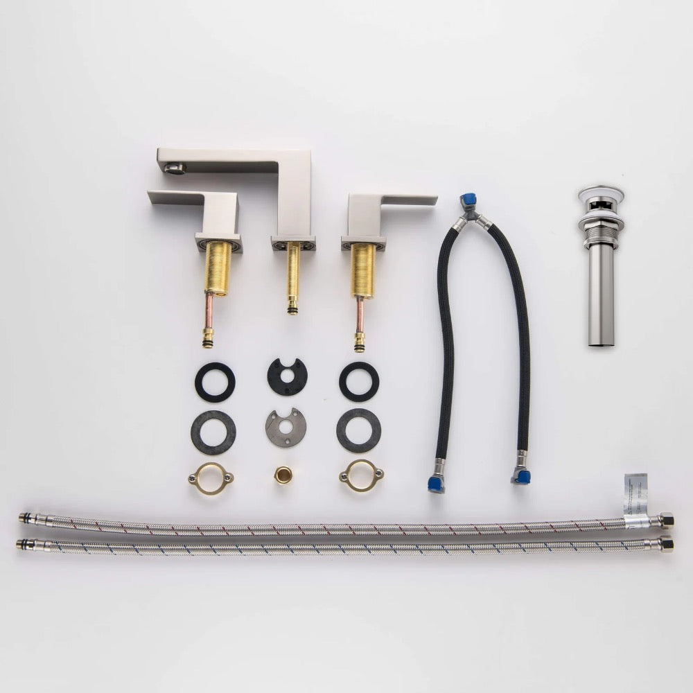 Quadra 8" Widespread Bathroom Faucet