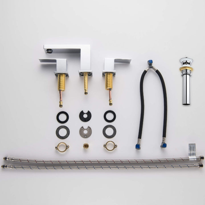 Quadra 8" Widespread Bathroom Faucet