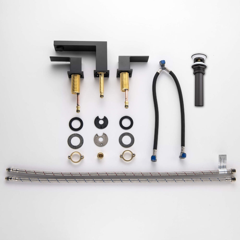Quadra 8" Widespread Bathroom Faucet