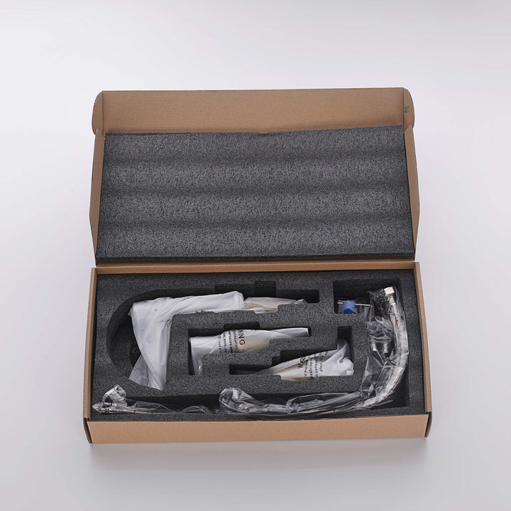 Halo Two-Handle 8" Widespread Bathroom Faucet with Drain Assembly
