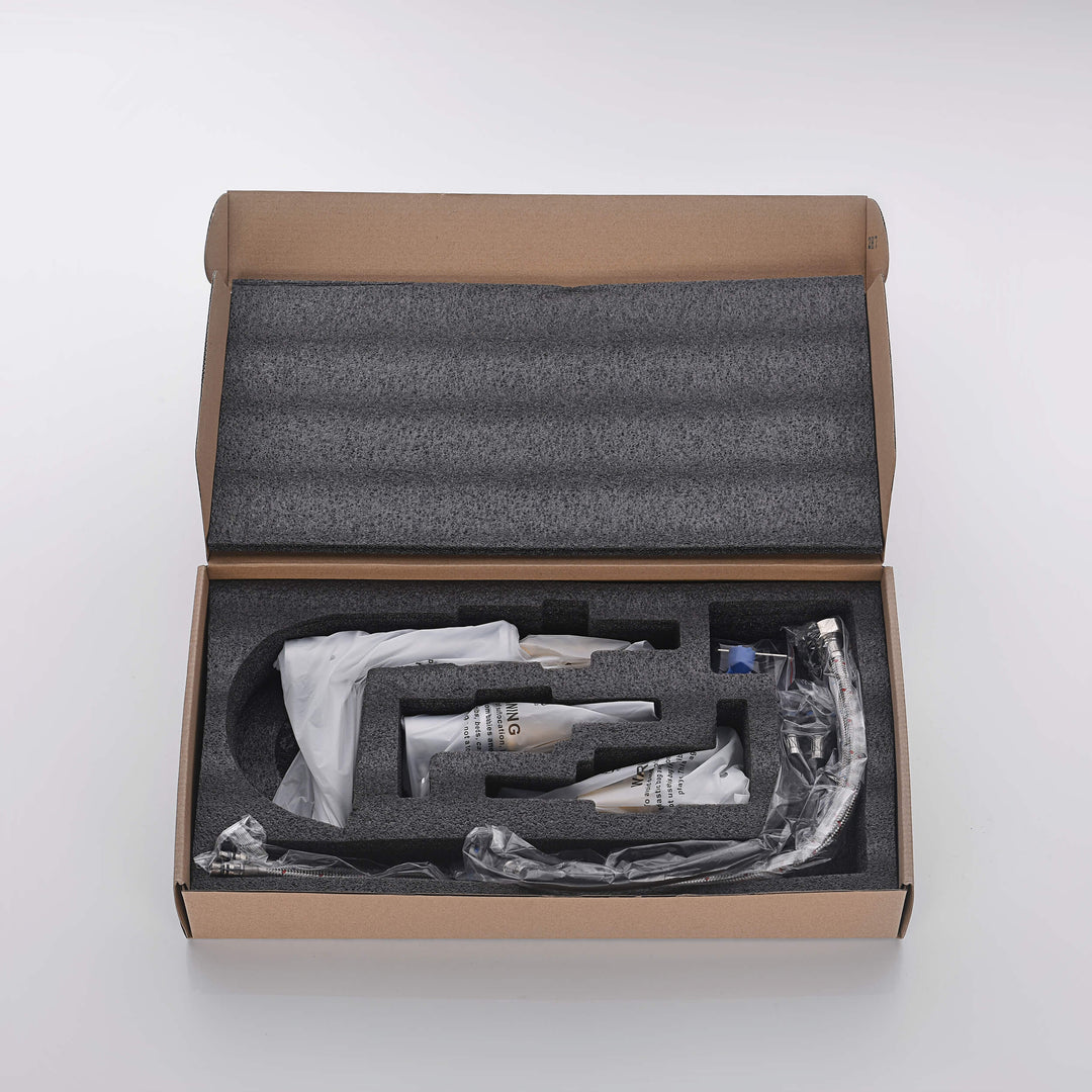 Halo Two-Handle 8" Widespread Bathroom Faucet with Drain Assembly