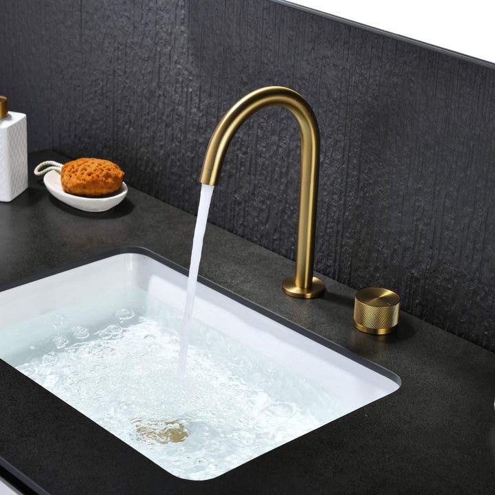 Verona Single-Handle 2-Hole Bathroom Faucet with Drain Assembly