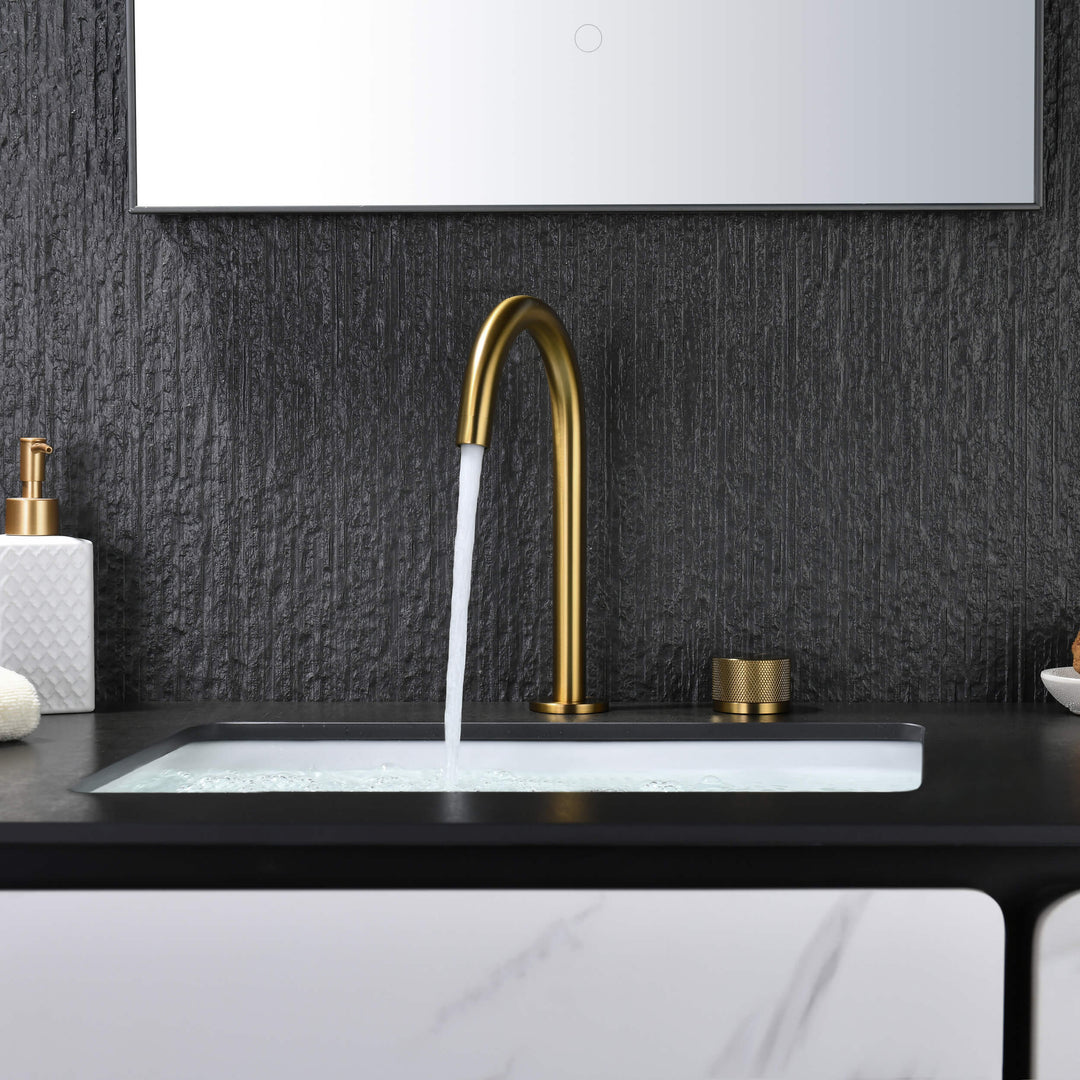 Verona Single-Handle 2-Hole Bathroom Faucet with Drain Assembly