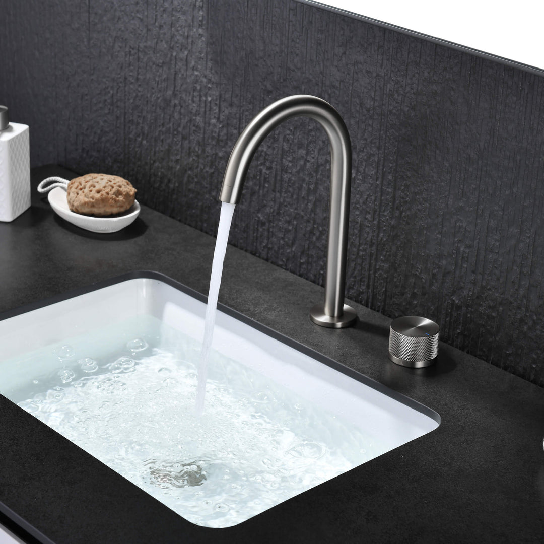 Verona Single-Handle 2-Hole Bathroom Faucet with Drain Assembly