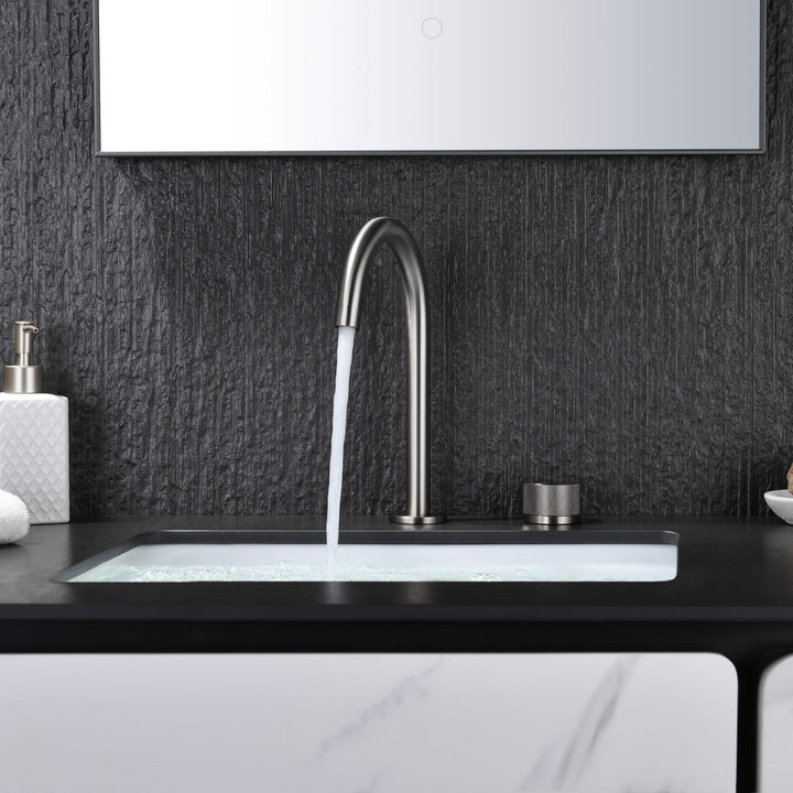 Verona Single-Handle 2-Hole Bathroom Faucet with Drain Assembly