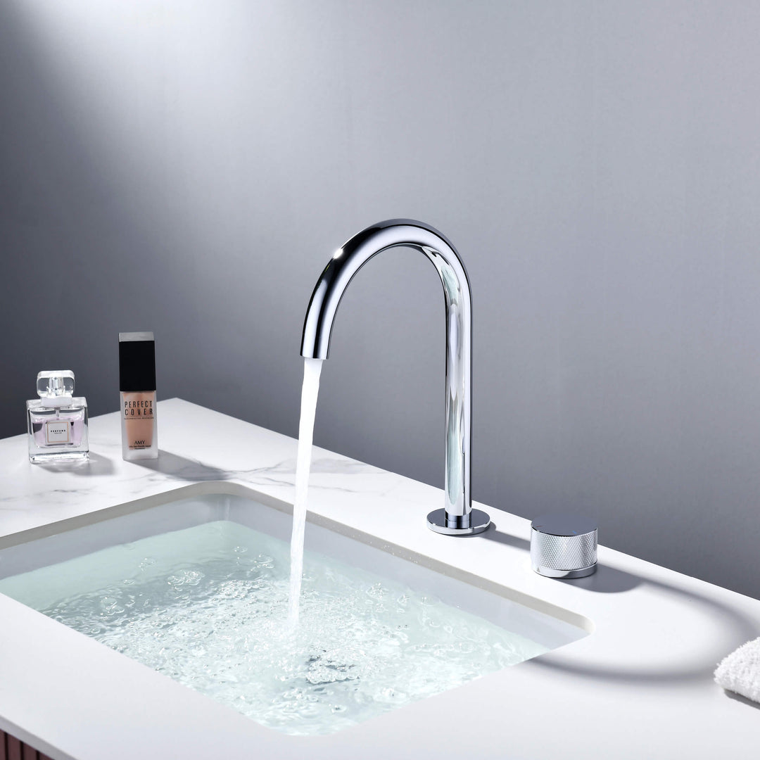 Verona Single-Handle 2-Hole Bathroom Faucet with Drain Assembly