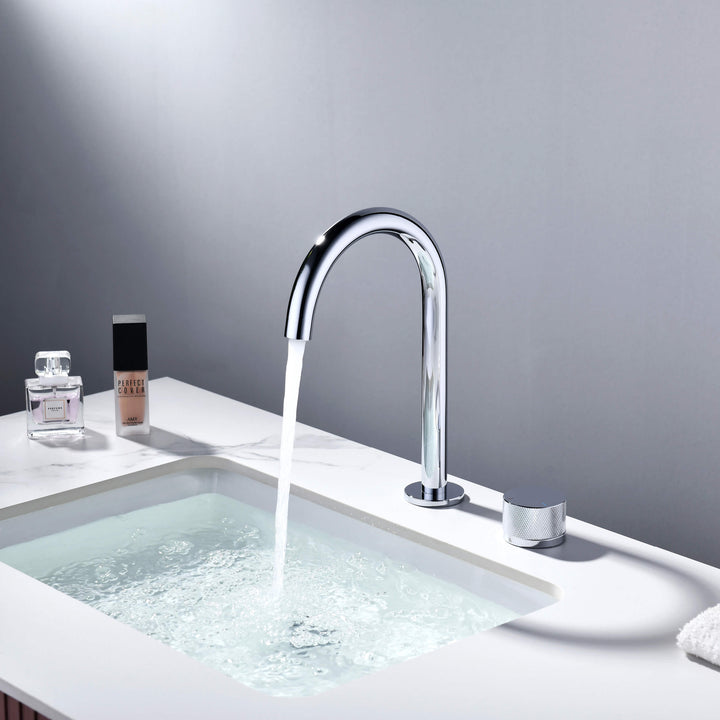 Verona Single-Handle 2-Hole Bathroom Faucet with Drain Assembly