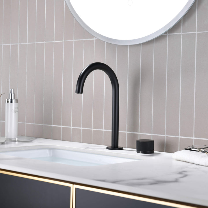 Verona Single-Handle 2-Hole Bathroom Faucet with Drain Assembly