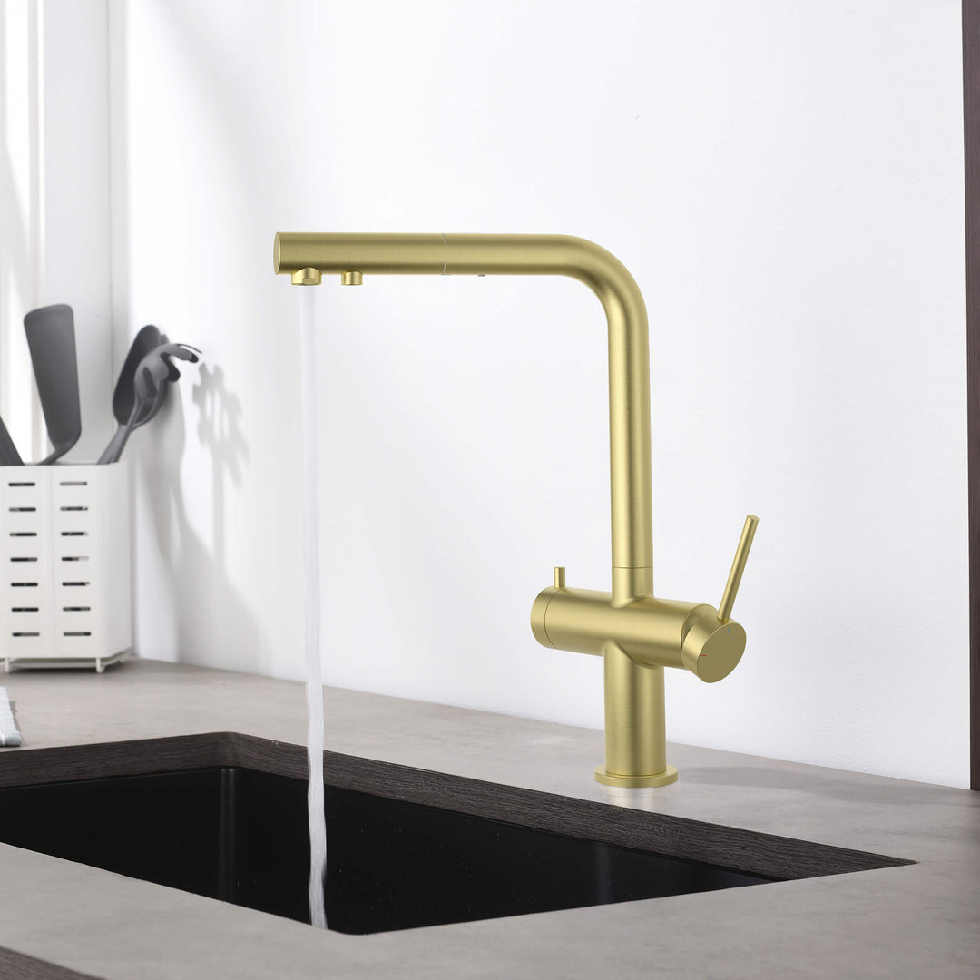 Halo 2-in-1 Pull-Out Kitchen Filtration Faucet