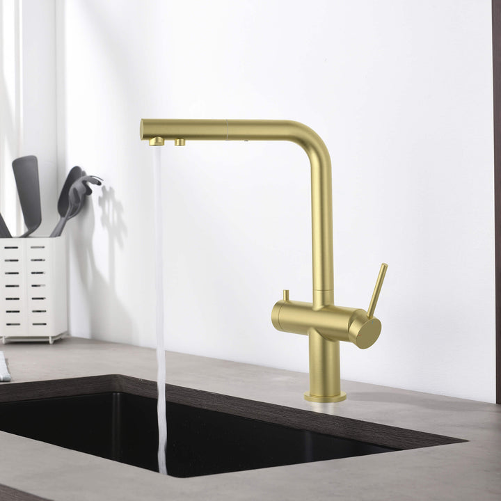 Halo 2-in-1 Pull-Out Kitchen Filtration Faucet