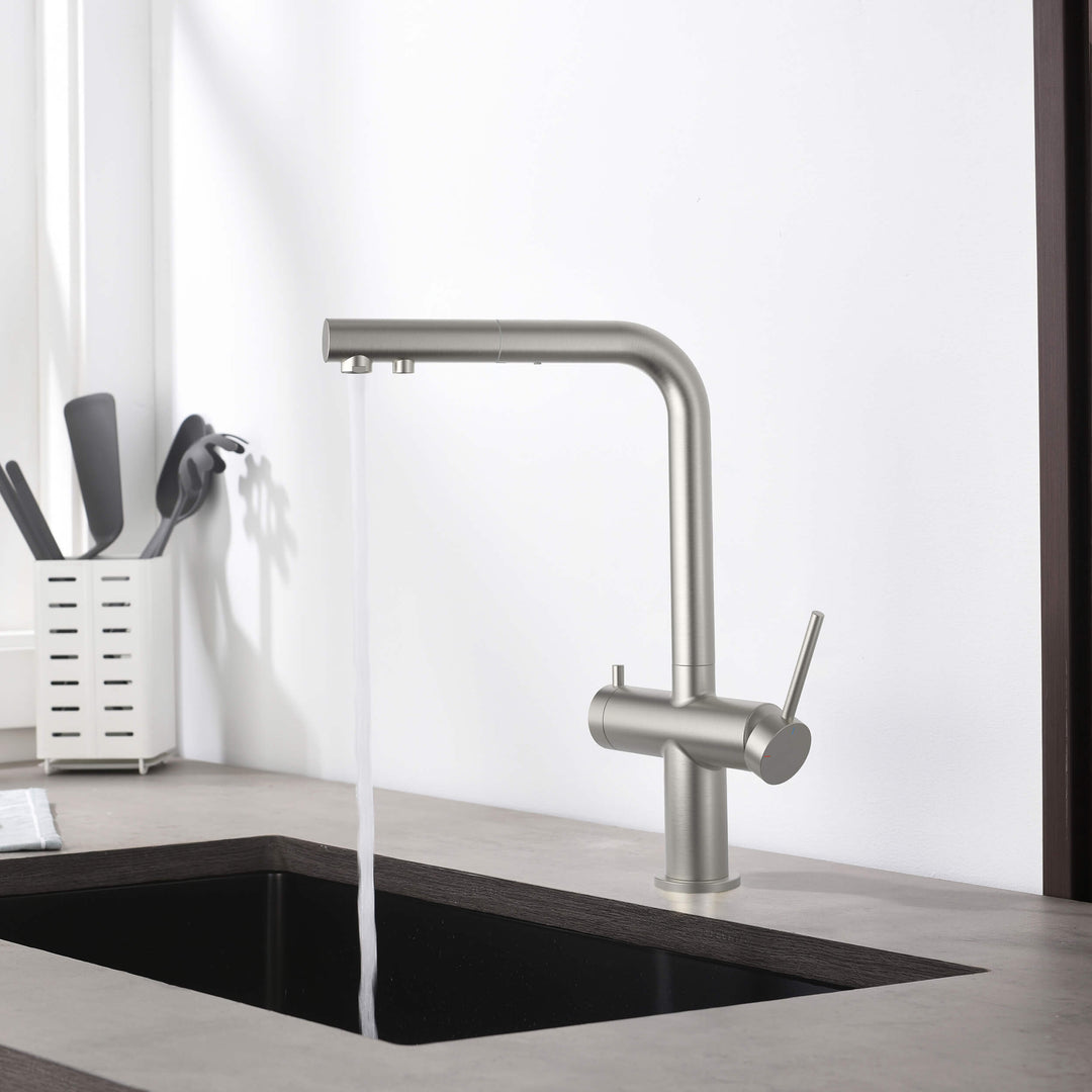 Halo 2-in-1 Pull-Out Kitchen Filtration Faucet