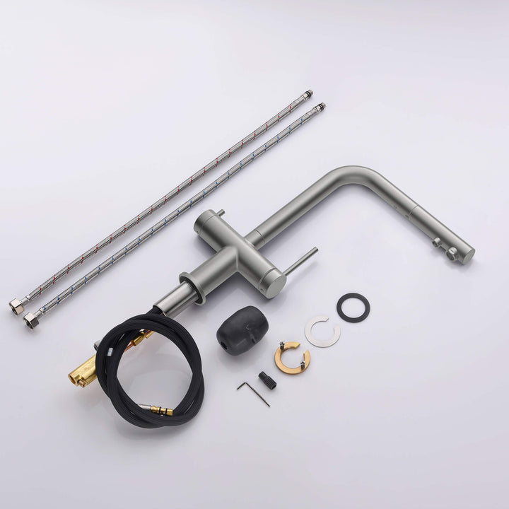 Halo 2-in-1 Pull-Out Kitchen Filtration Faucet