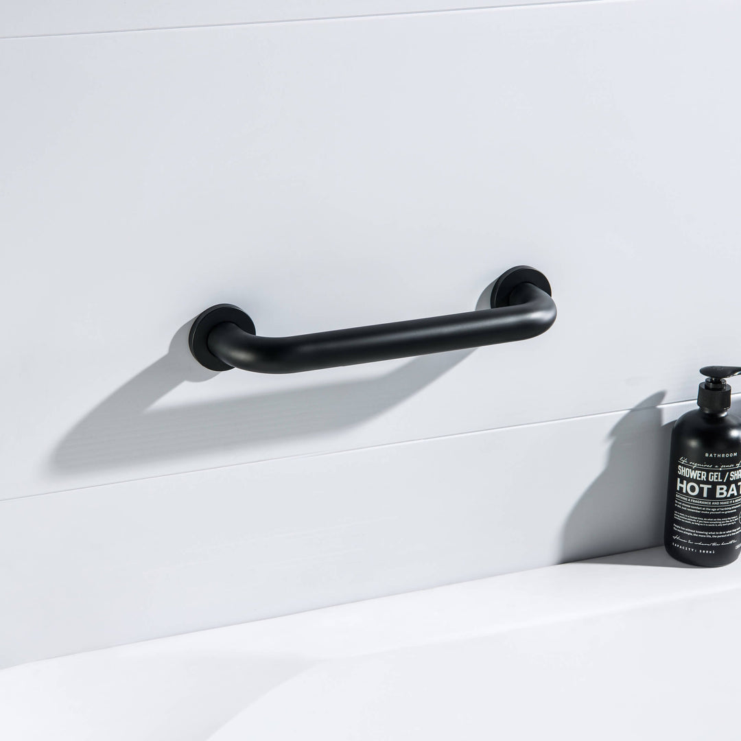 Halo 12" Stainless Steel Bathroom Safety Grab Bar