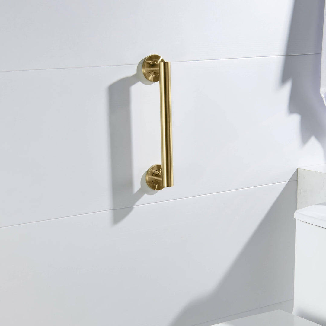 12" Stainless Steel Bathroom Safety Grab Bar