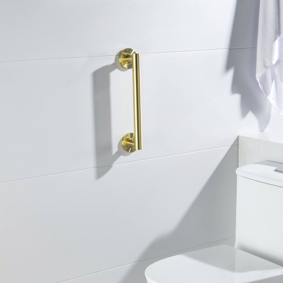 12" Stainless Steel Bathroom Safety Grab Bar