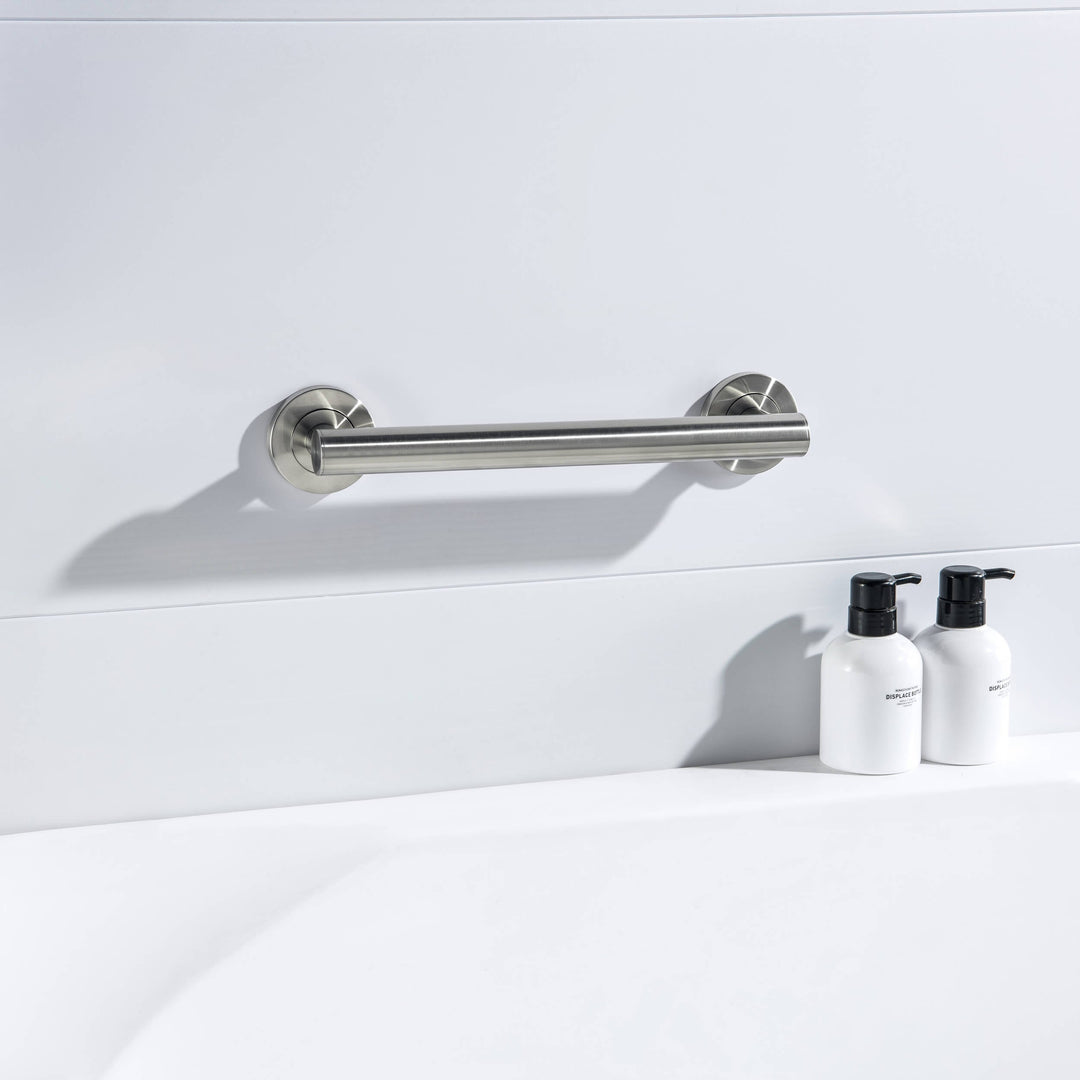 12" Stainless Steel Bathroom Safety Grab Bar