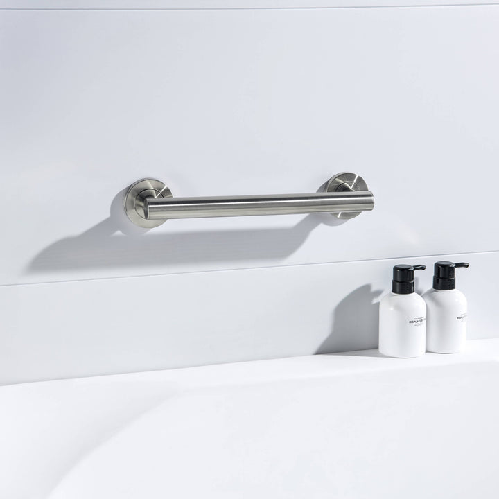 12" Stainless Steel Bathroom Safety Grab Bar