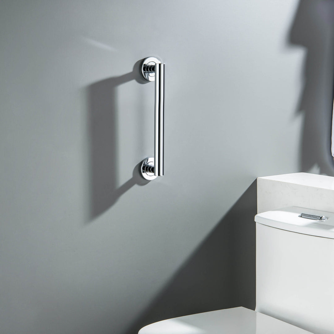 12" Stainless Steel Bathroom Safety Grab Bar