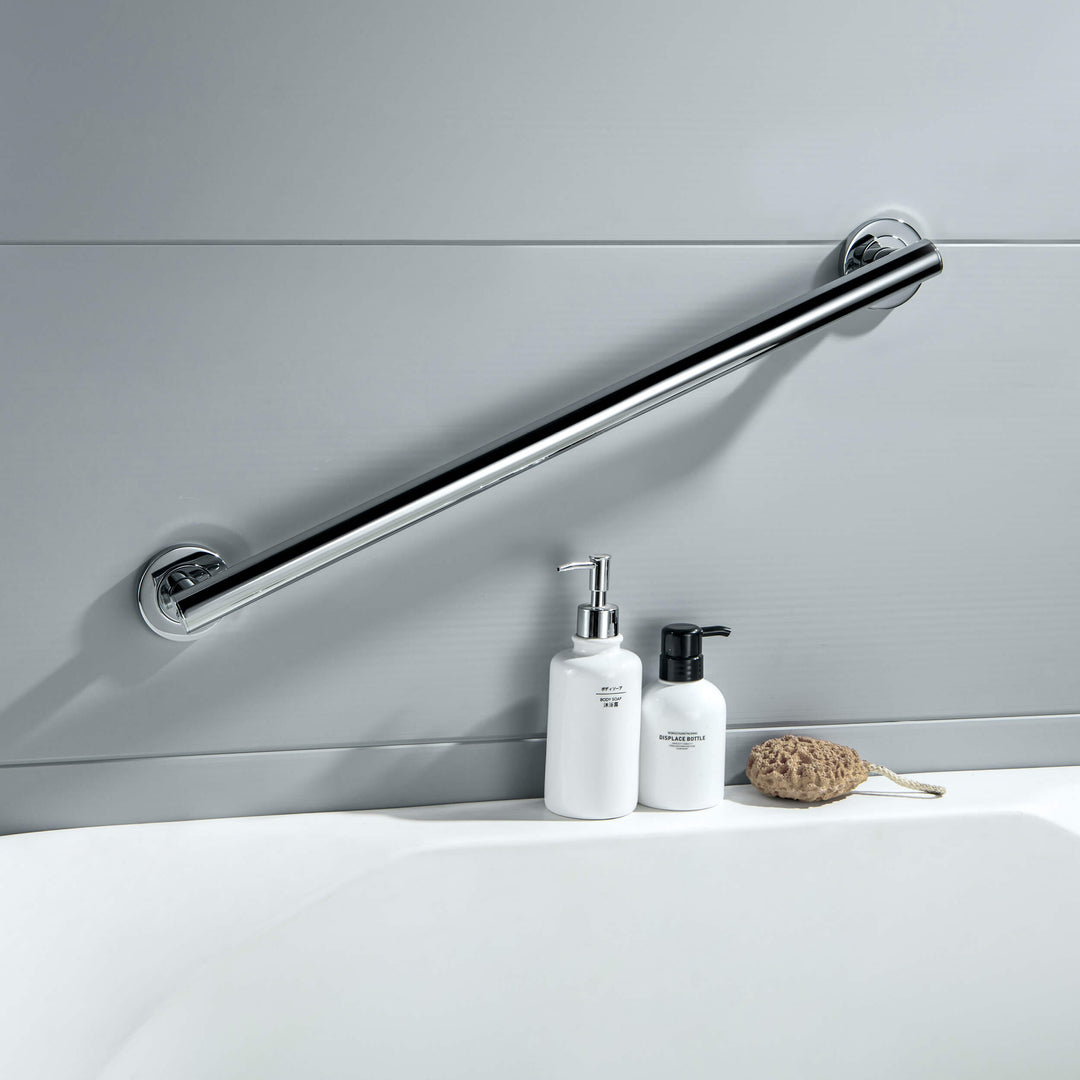 24" Stainless Steel Bathroom Safety Grab Bar