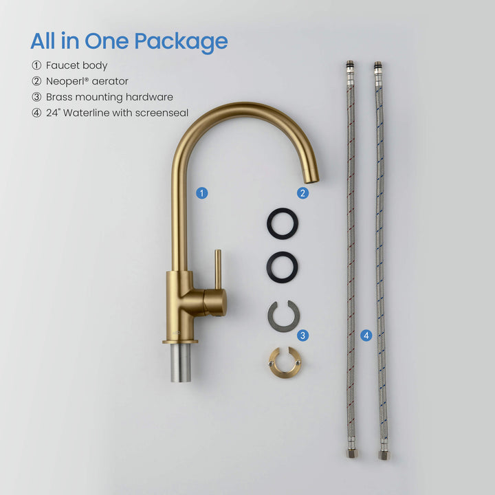 Halo Single-Handle Bar Sink Faucet