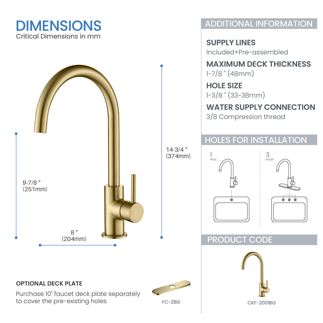 Halo Single-Handle Bar Sink Faucet