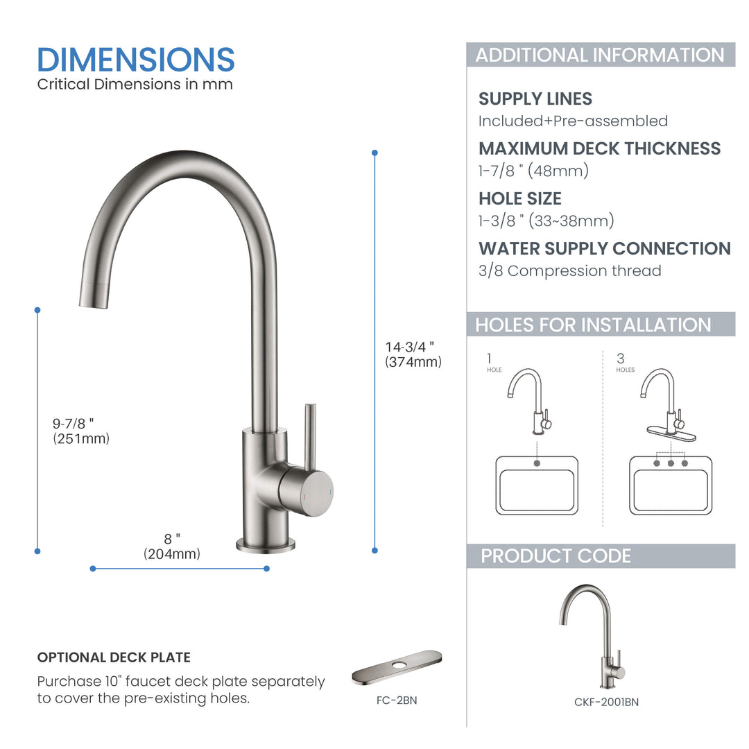 Halo Single-Handle Bar Sink Faucet