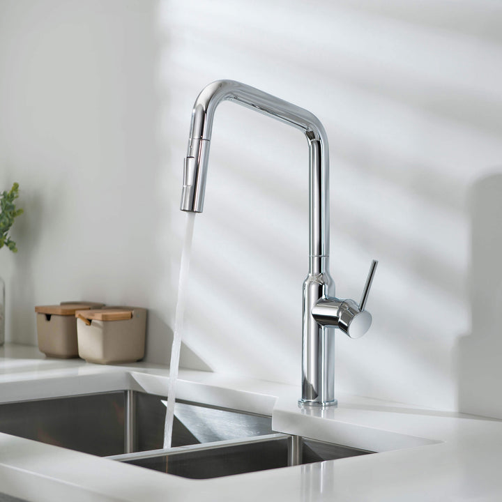 Tampa Single-Handle Pull-Down Kitchen Faucet