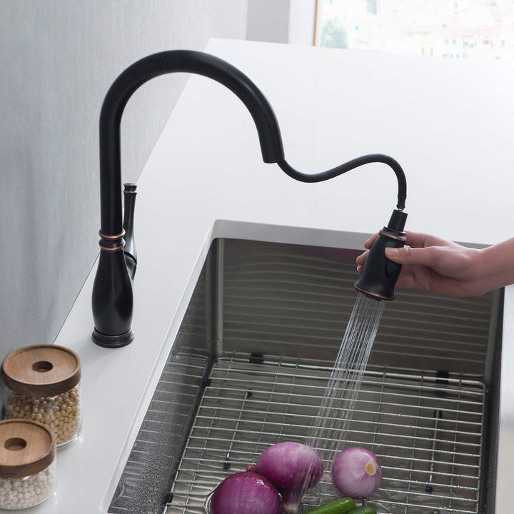 Omaha Single-Handle Pull-Down Kitchen Faucet
