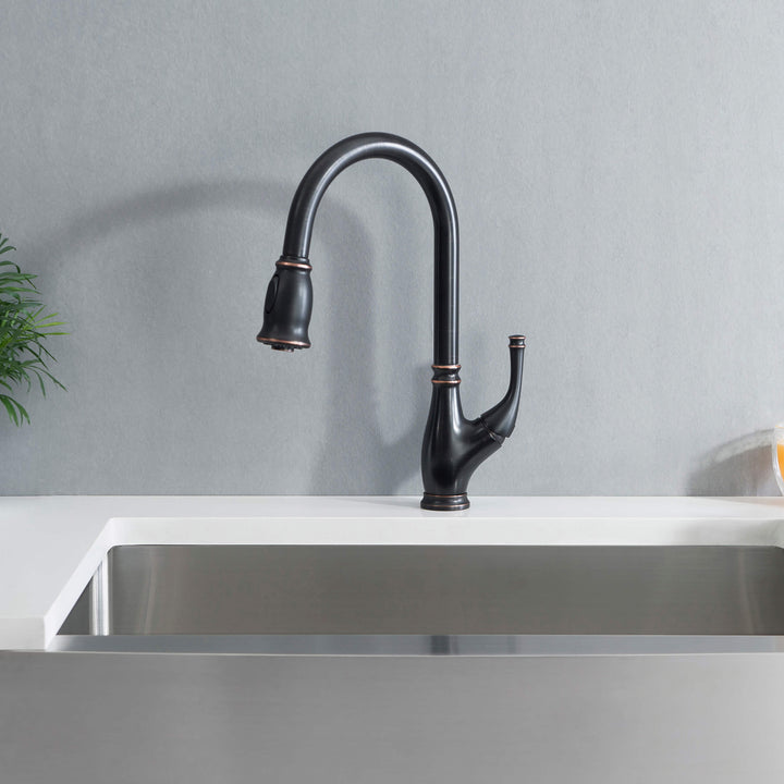 Omaha Single-Handle Pull-Down Kitchen Faucet