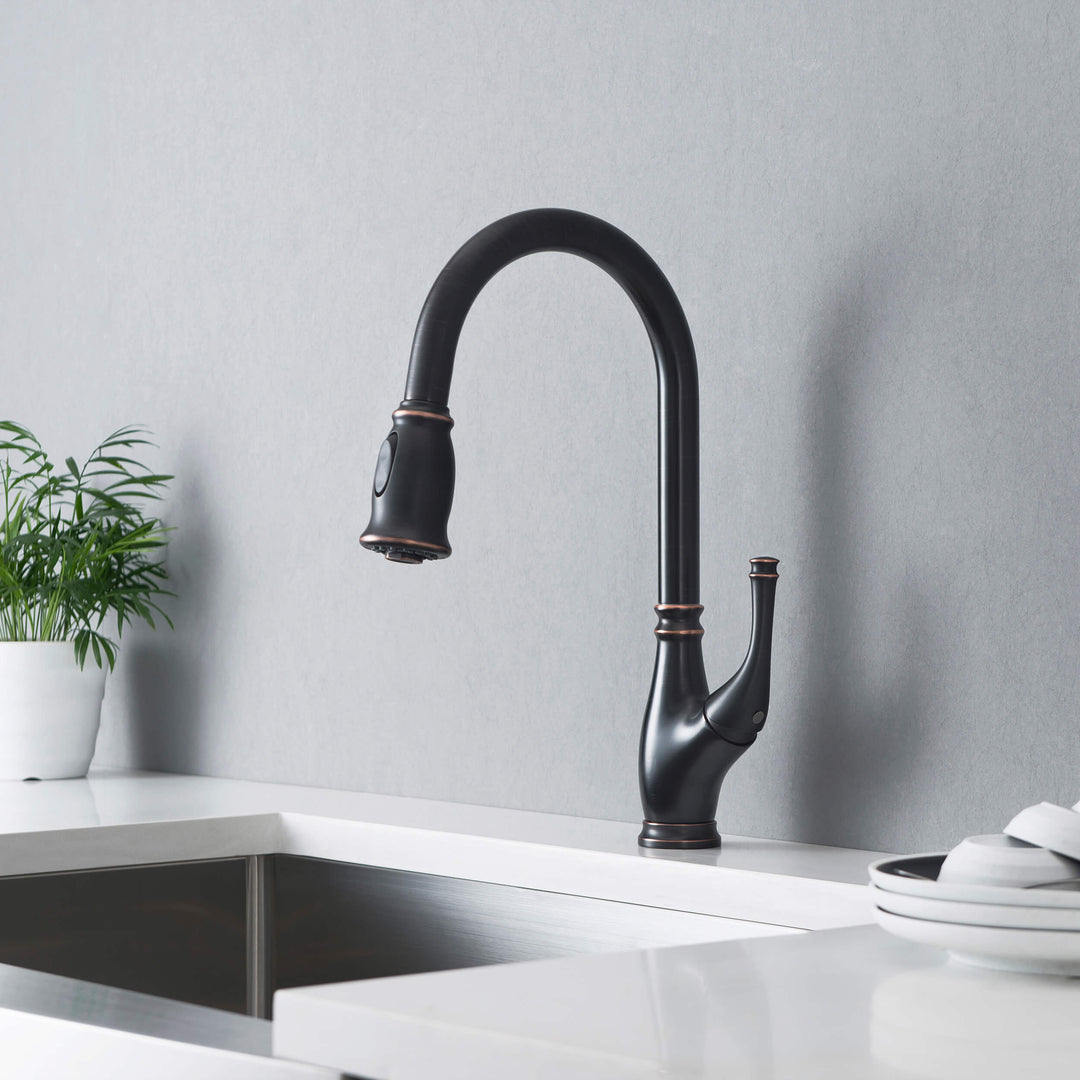 Omaha Single-Handle Pull-Down Kitchen Faucet