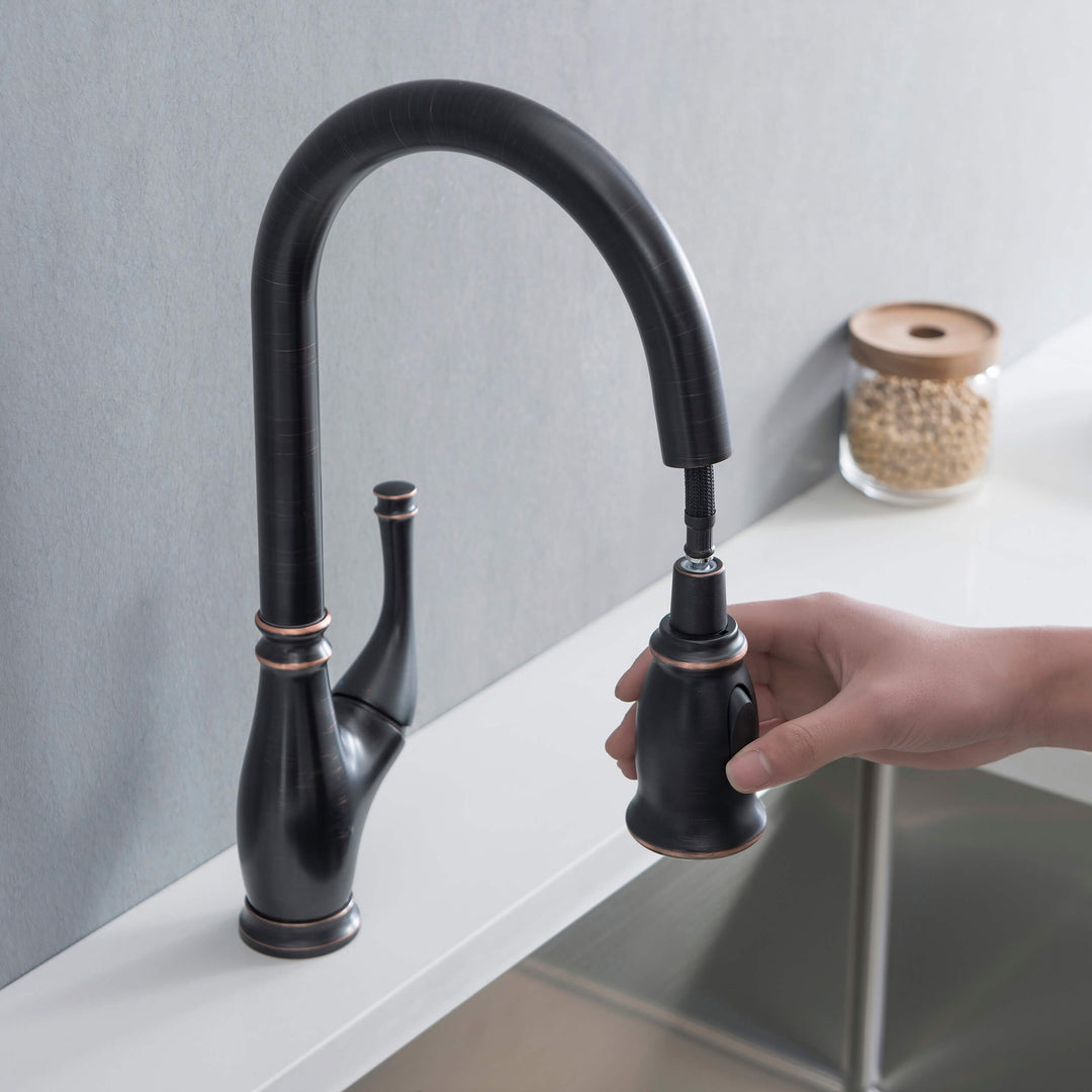Omaha Single-Handle Pull-Down Kitchen Faucet