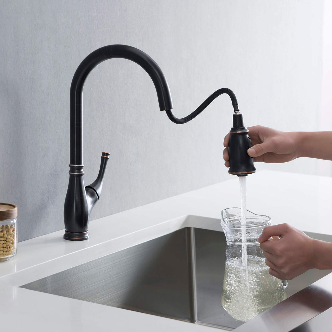 Omaha Single-Handle Pull-Down Kitchen Faucet