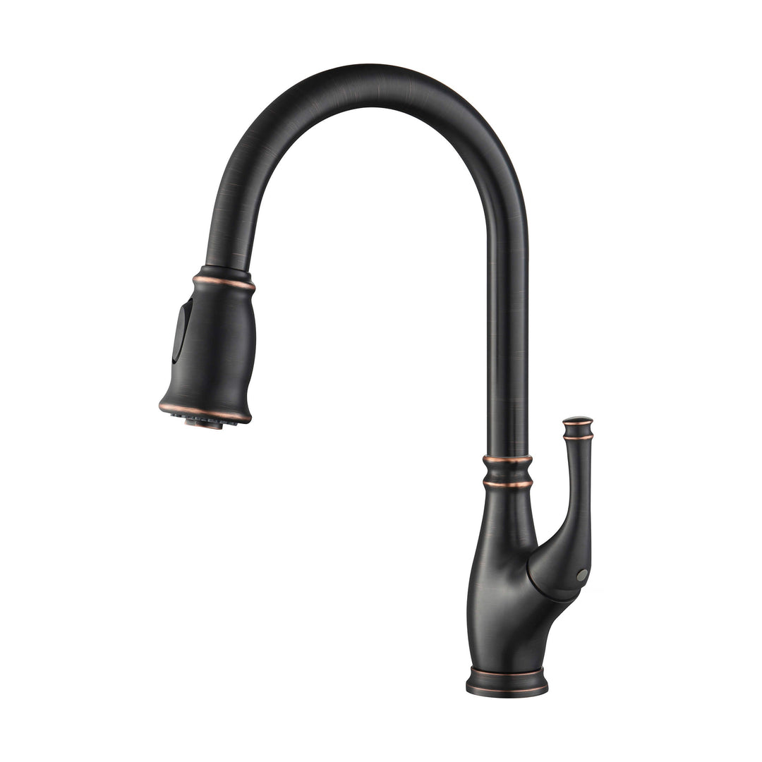 Omaha Single-Handle Pull-Down Kitchen Faucet | ANVE Kitchen & Bath