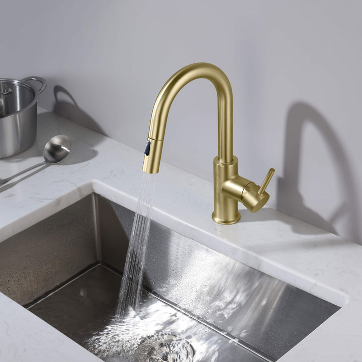 Halo Single-Handle Pull-Down Kitchen &amp; Bar Faucet