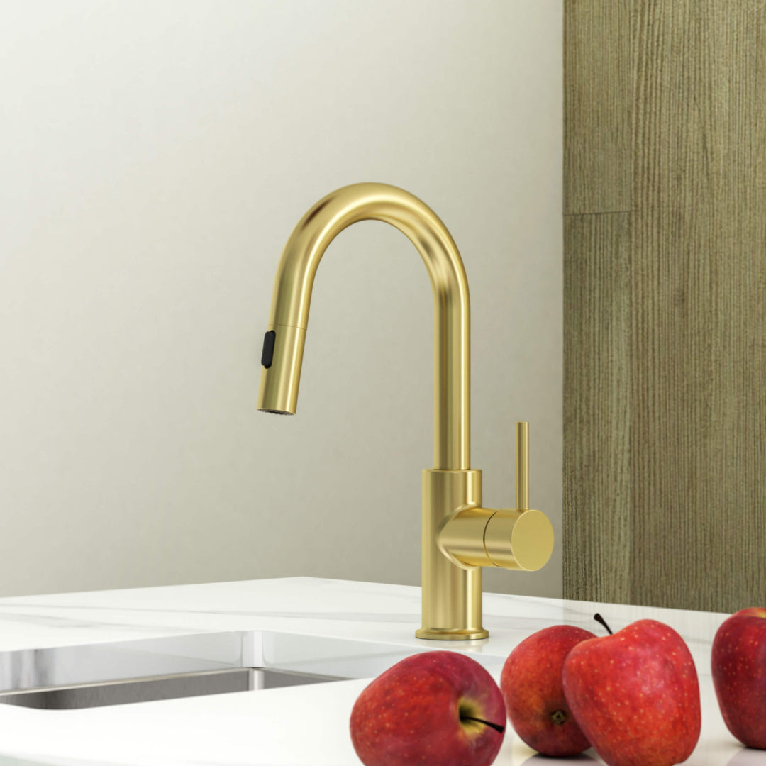 Halo Single-Handle Pull-Down Kitchen &amp; Bar Faucet