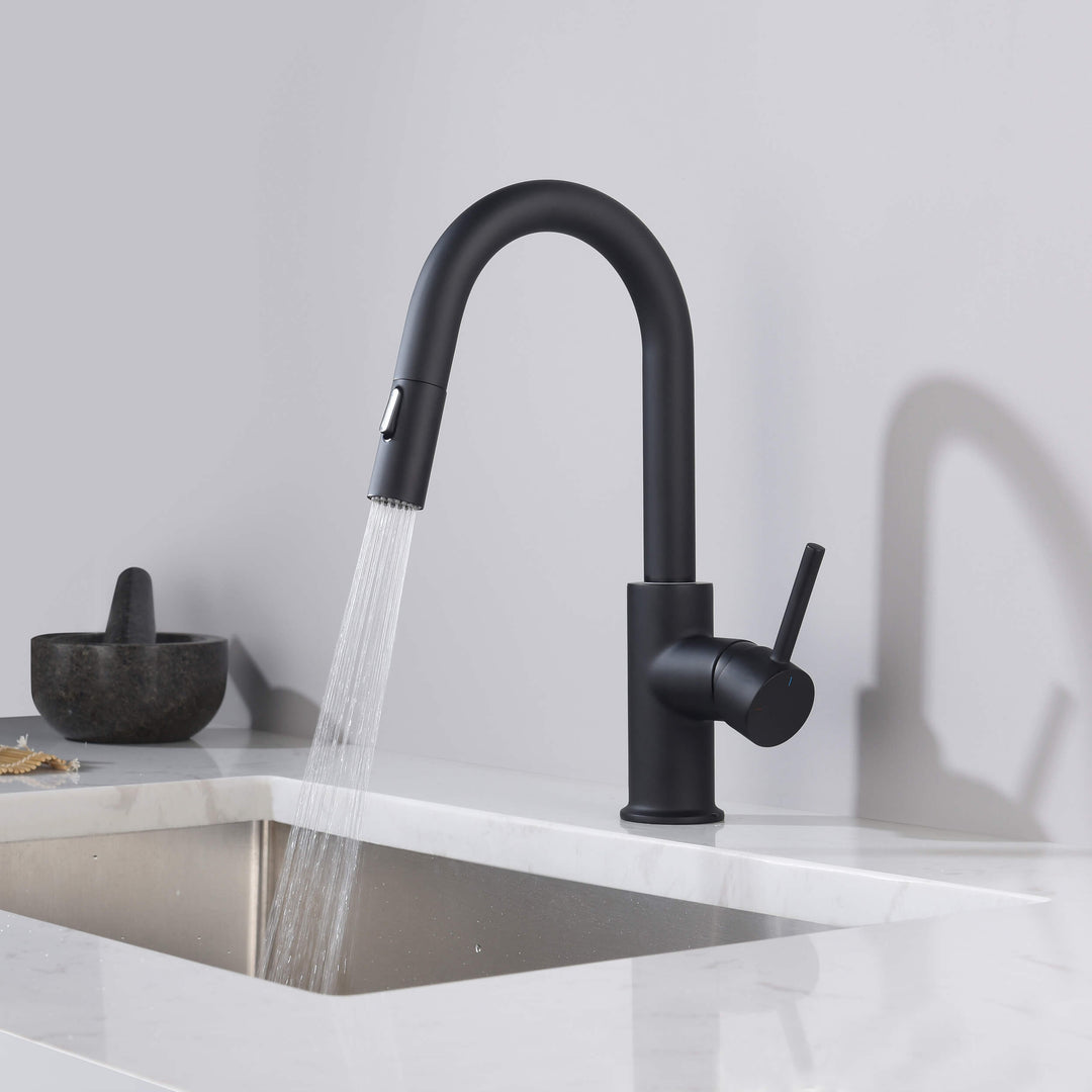 Halo Single-Handle Pull-Down Kitchen &amp; Bar Faucet