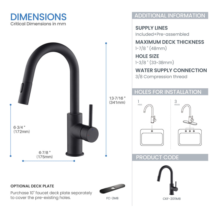 Halo Single-Handle Pull-Down Kitchen &amp; Bar Faucet
