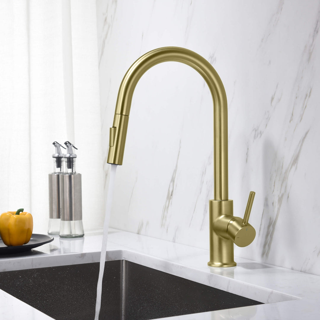 Halo Single-Handle Pull-Down Kitchen Faucet