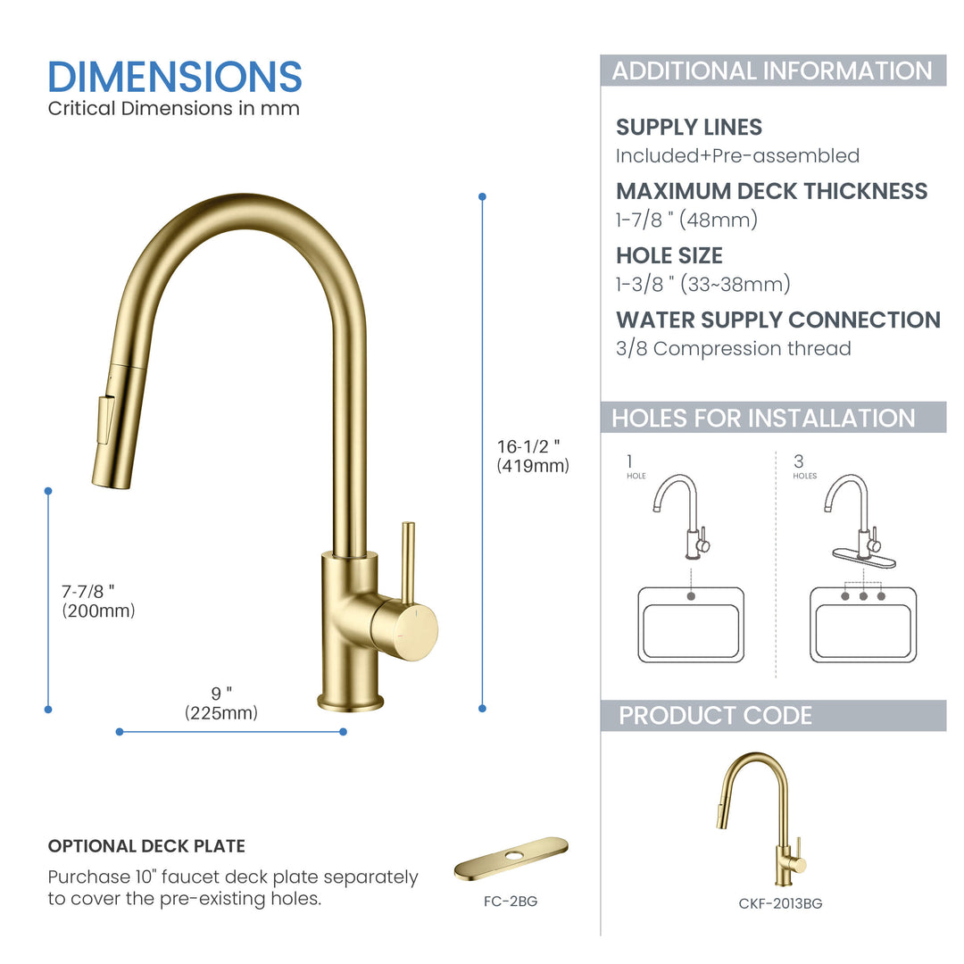 Halo Single-Handle Pull-Down Kitchen Faucet