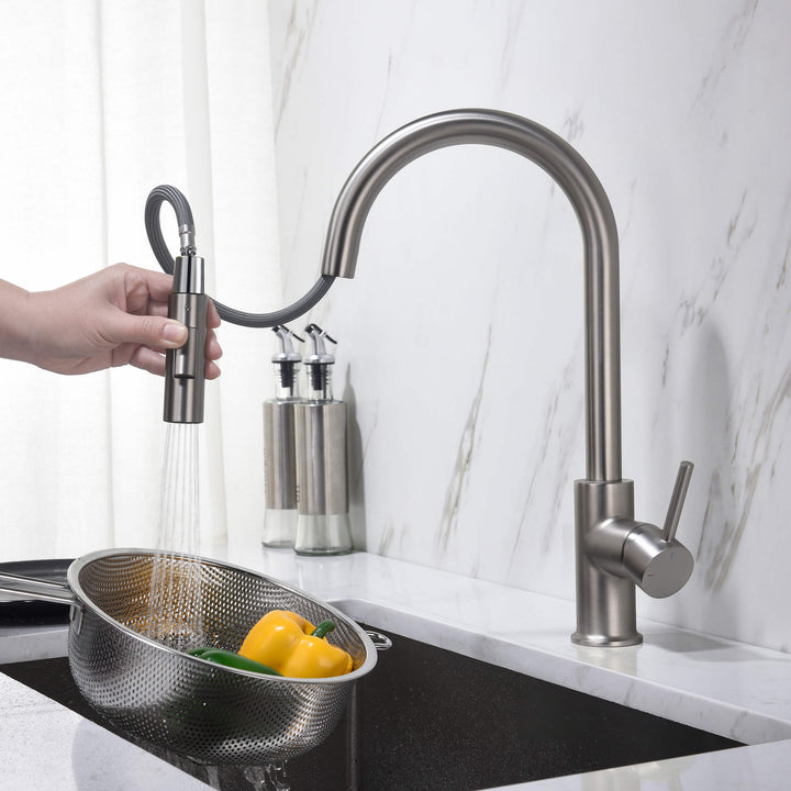 Halo Single-Handle Pull-Down Kitchen Faucet