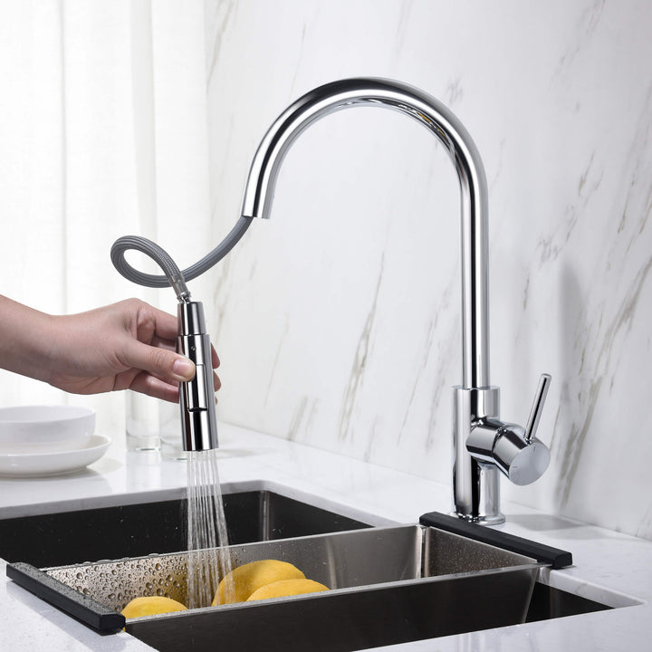 Halo Single-Handle Pull-Down Kitchen Faucet