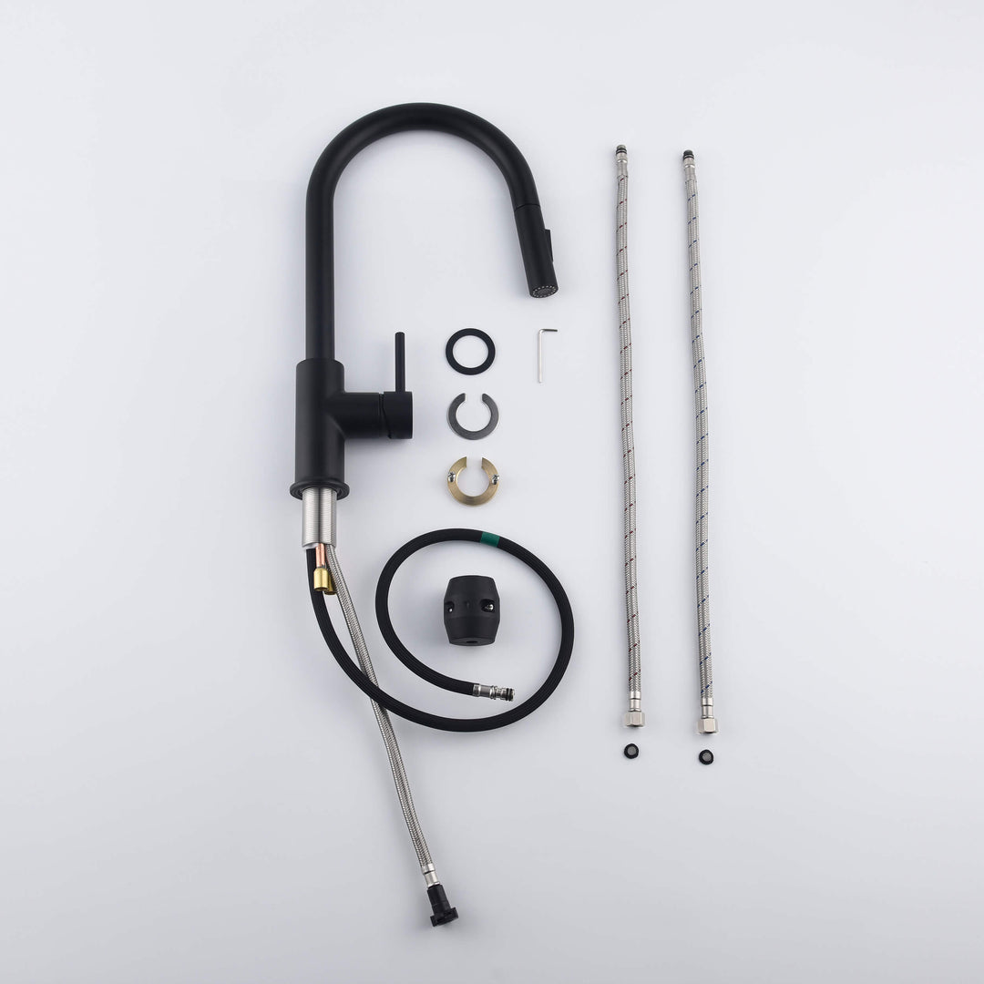Halo Single-Handle Pull-Down Kitchen Faucet